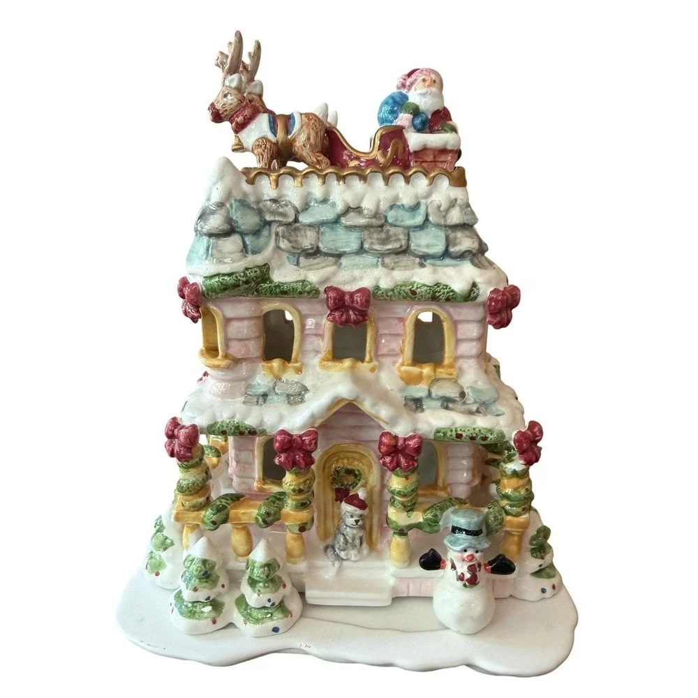 Avon santa arriving